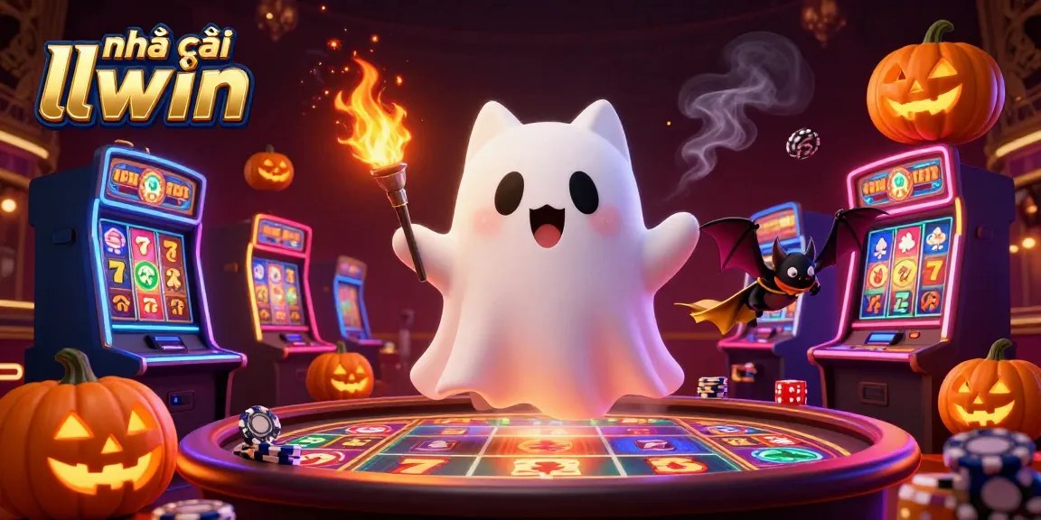Experience the thrill of gameplay at Nhà cái llwin with vibrant casino elements and lively characters.
