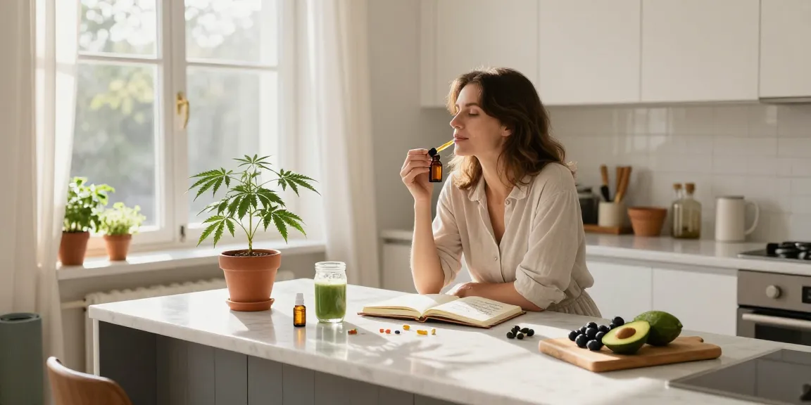 Marketing content creation sobre aceite CBD natural y productos de bienestar de calidad.