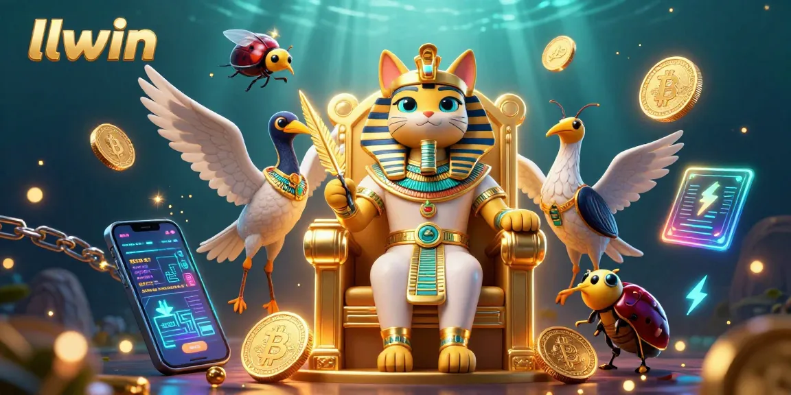 Engage in thrilling gambling adventures at llwin with vibrant 3D casino elements and characters.