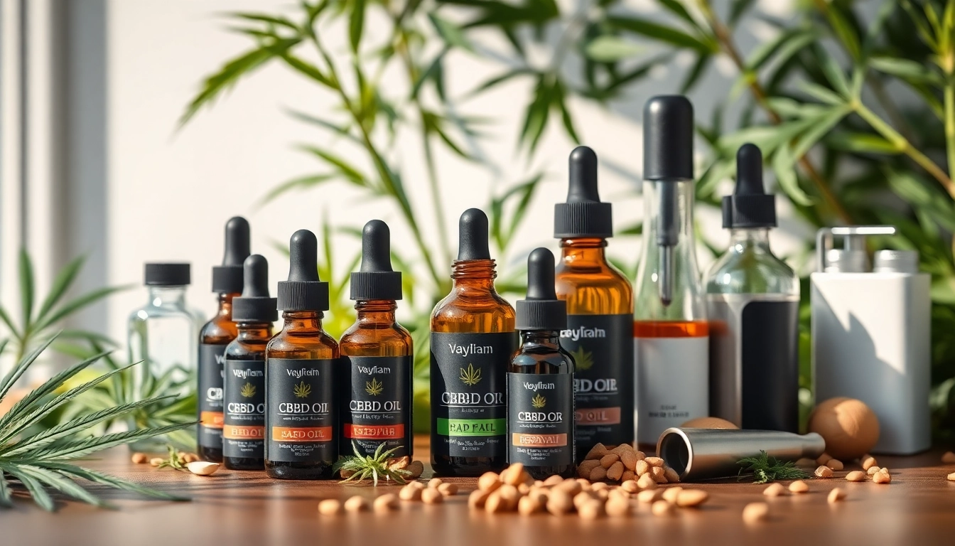 CBD köpförpackningar: Premium CBD-oljekorkar och hamp- extrakt som visar naturligt välbefinnande och kvalitetsprodukter.