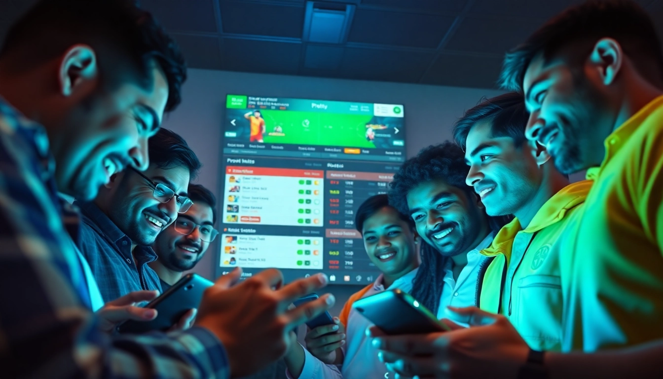 Exciting online betting experience at https://du88.cx/, showcasing diverse players engaged with a dynamic sports platform.
