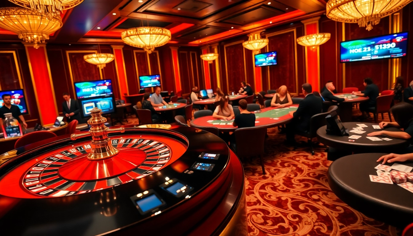 Experience the excitement of gambling at a luxurious casino featuring elements from https://hanoiculturetravel.com/.