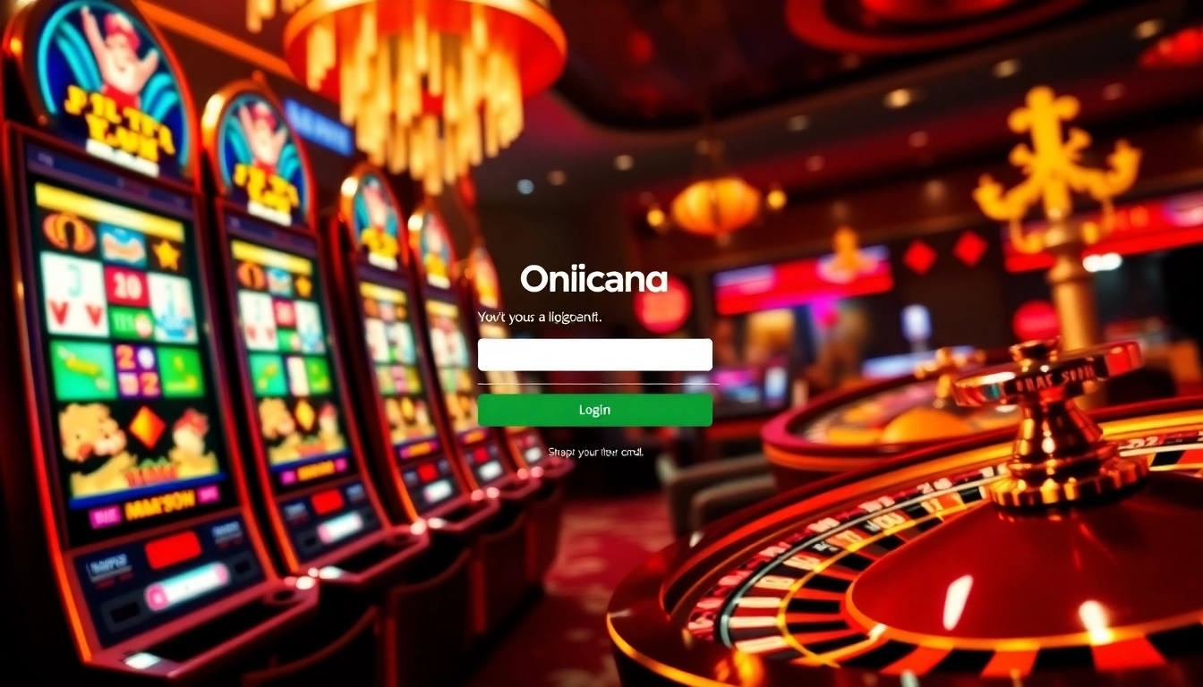 Engage with the Onicplay login for exciting slot gaming opportunities!